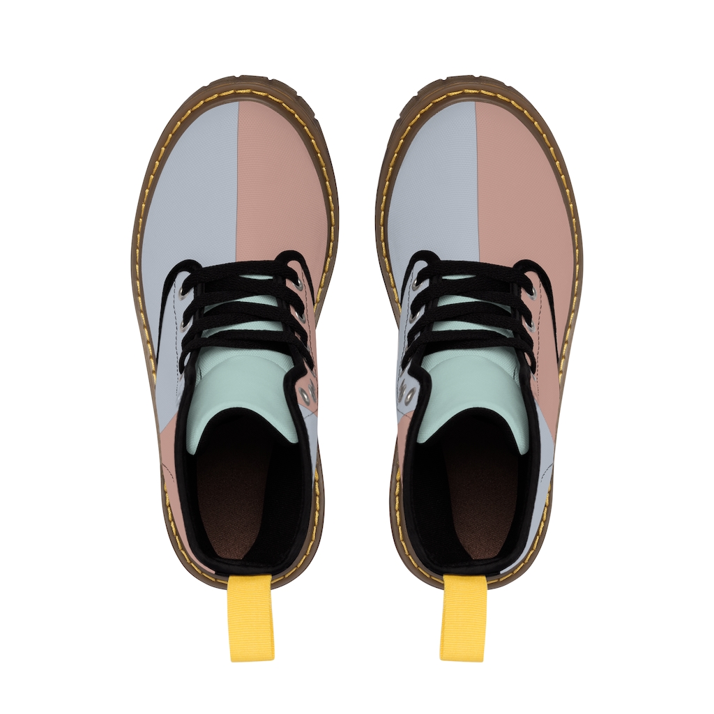 Nude Color Block Boots \u003e Soda Bcn